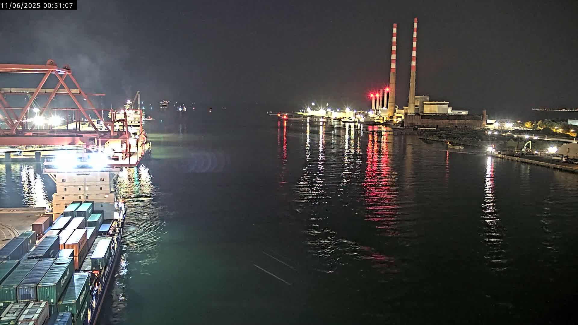 Dublin Bay & Port  Entrance Live Cam - Dublin, Eastern & Midland, Leinster, Ireland