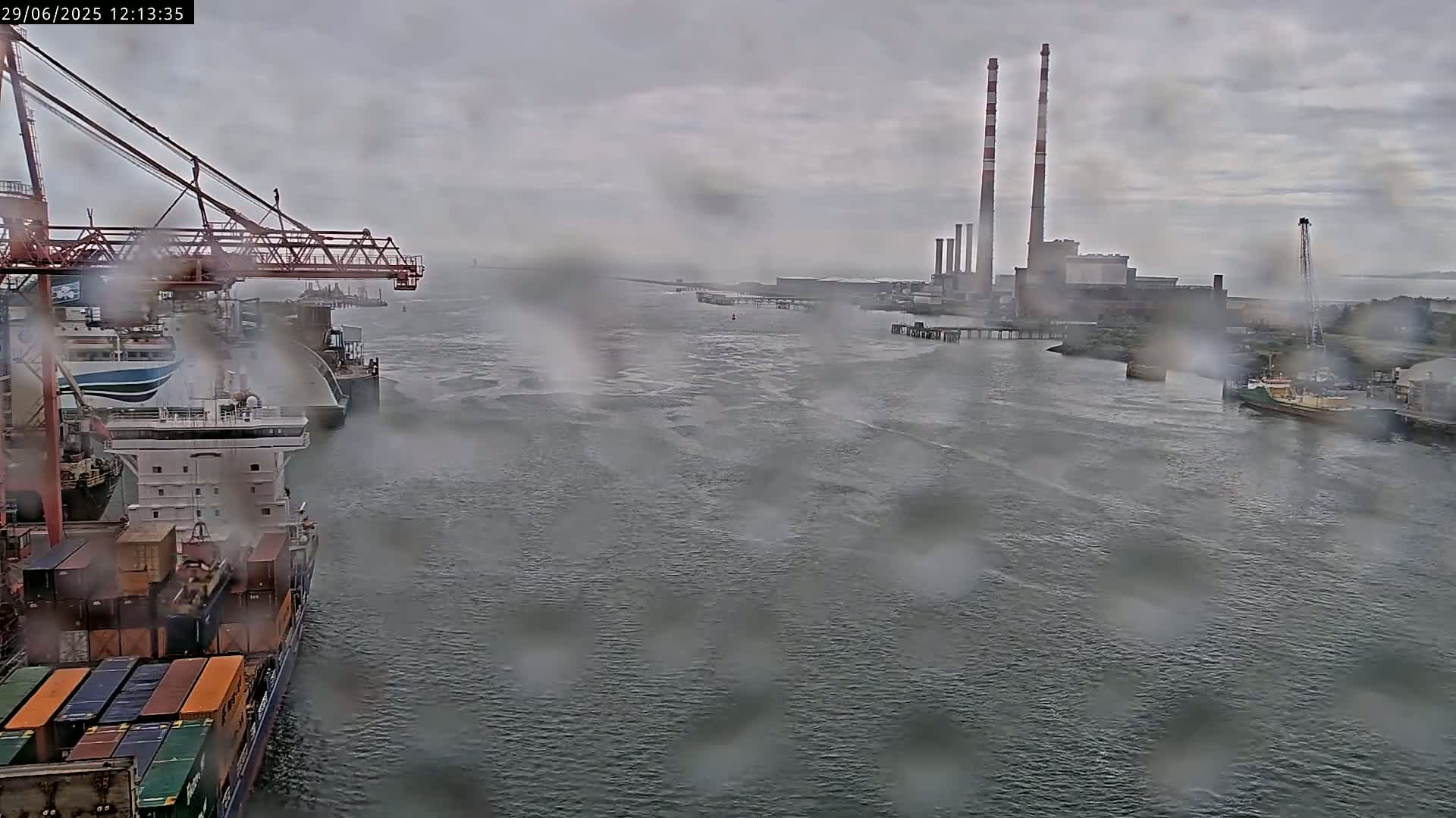 Dublin Bay & Port  Entrance Live Cam - Dublin, Eastern & Midland, Leinster, Ireland