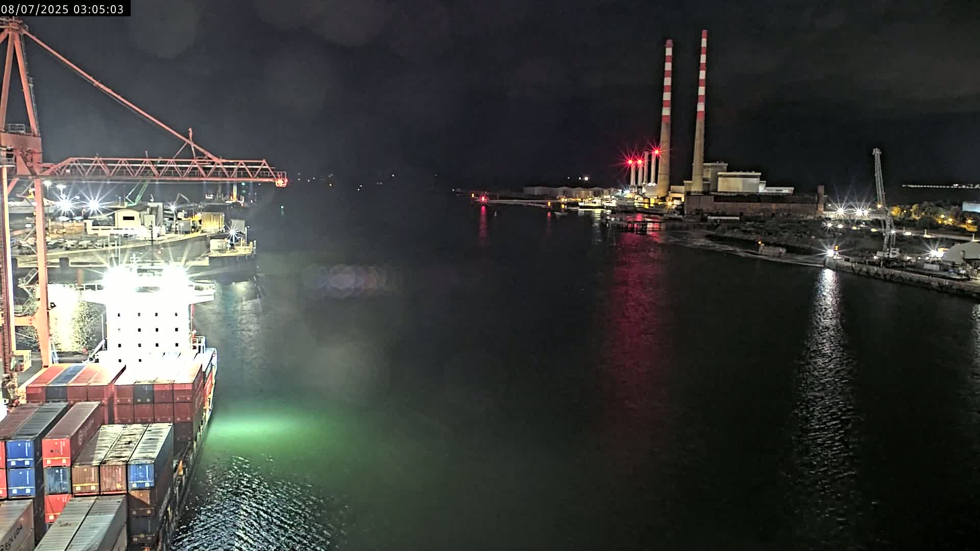 Dublin Bay & Port  Entrance Live Cam - Dublin, Eastern & Midland, Leinster, Ireland