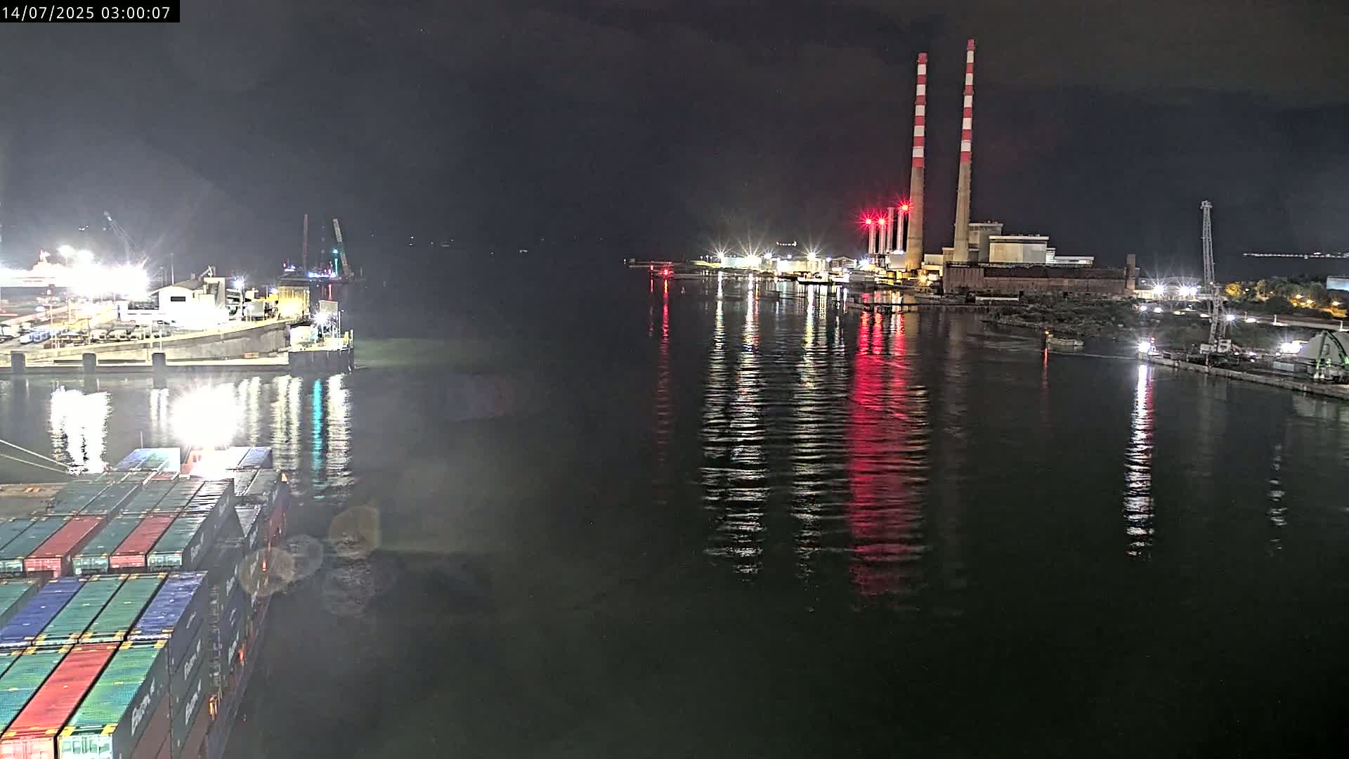 Dublin Bay & Port  Entrance Live Cam - Dublin, Eastern & Midland, Leinster, Ireland
