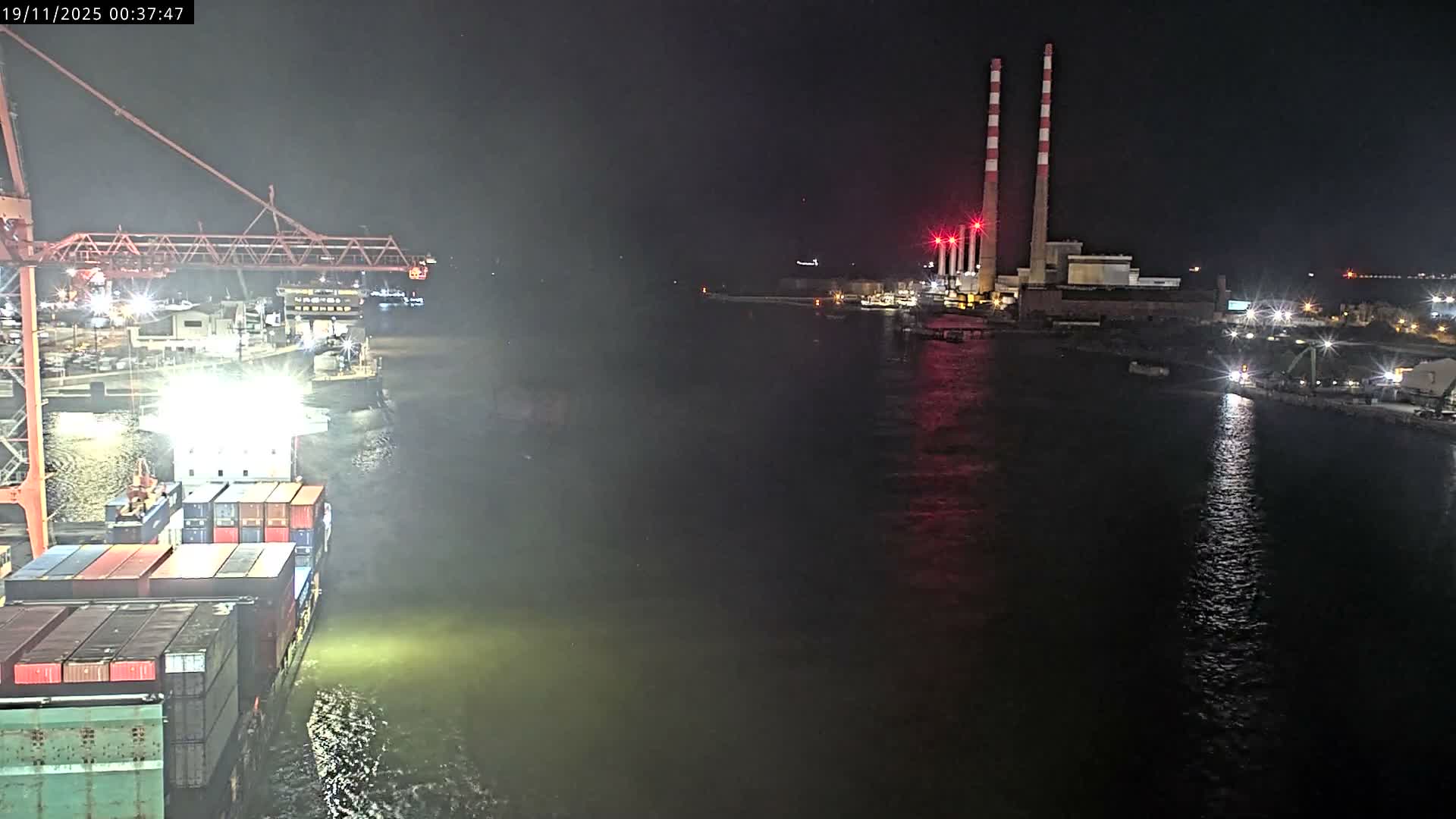 Dublin Bay & Port  Entrance Live Cam - Dublin, Eastern & Midland, Leinster, Ireland