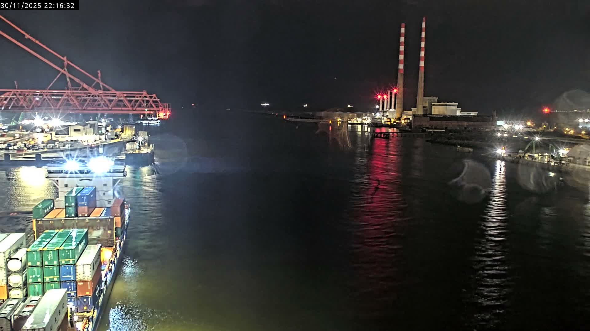 Dublin Bay & Port  Entrance Live Cam - Dublin, Eastern & Midland, Leinster, Ireland