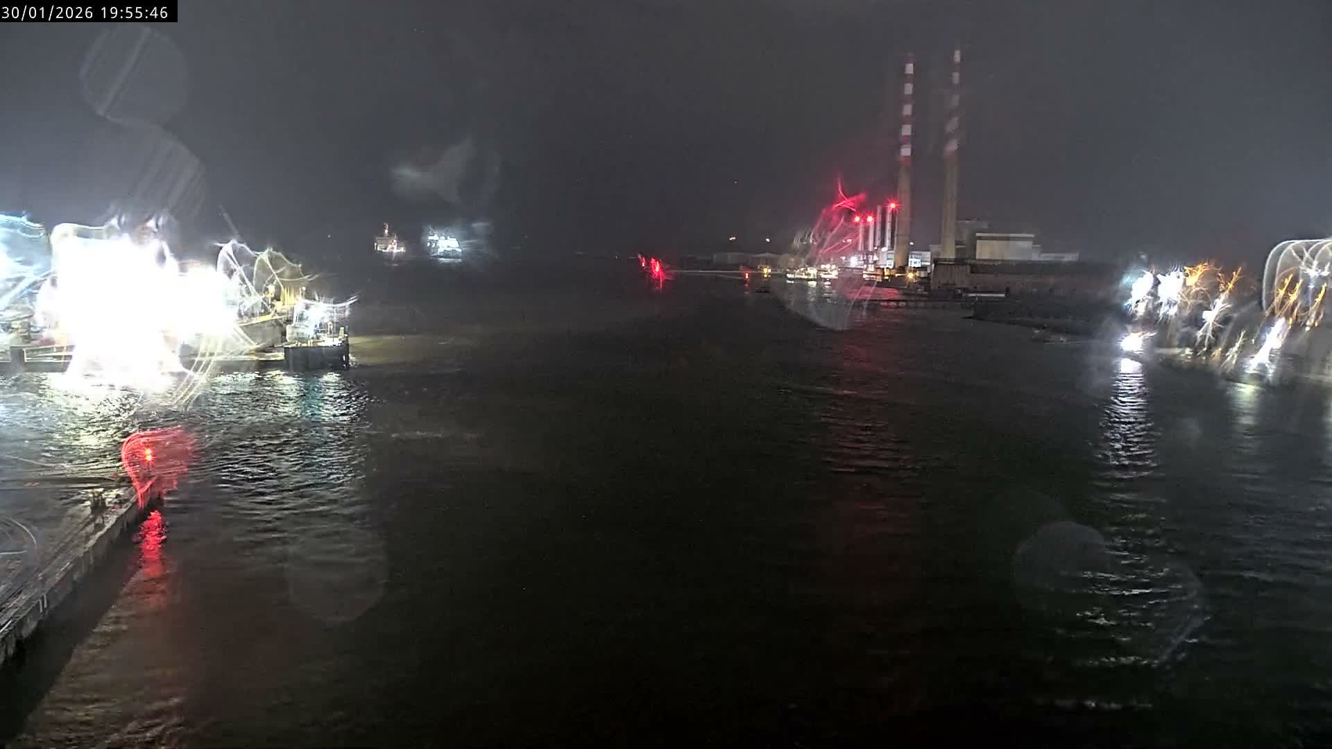 Dublin Bay & Port  Entrance Live Cam - Dublin, Eastern & Midland, Leinster, Ireland