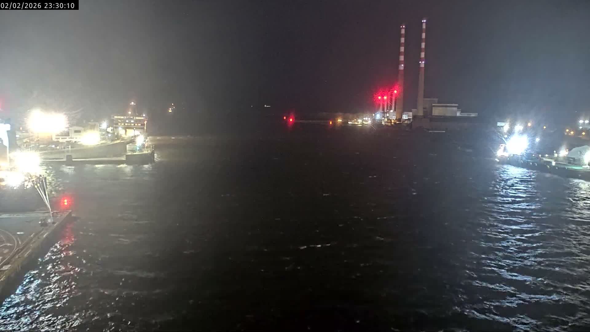 Dublin Bay & Port  Entrance Live Cam - Dublin, Eastern & Midland, Leinster, Ireland
