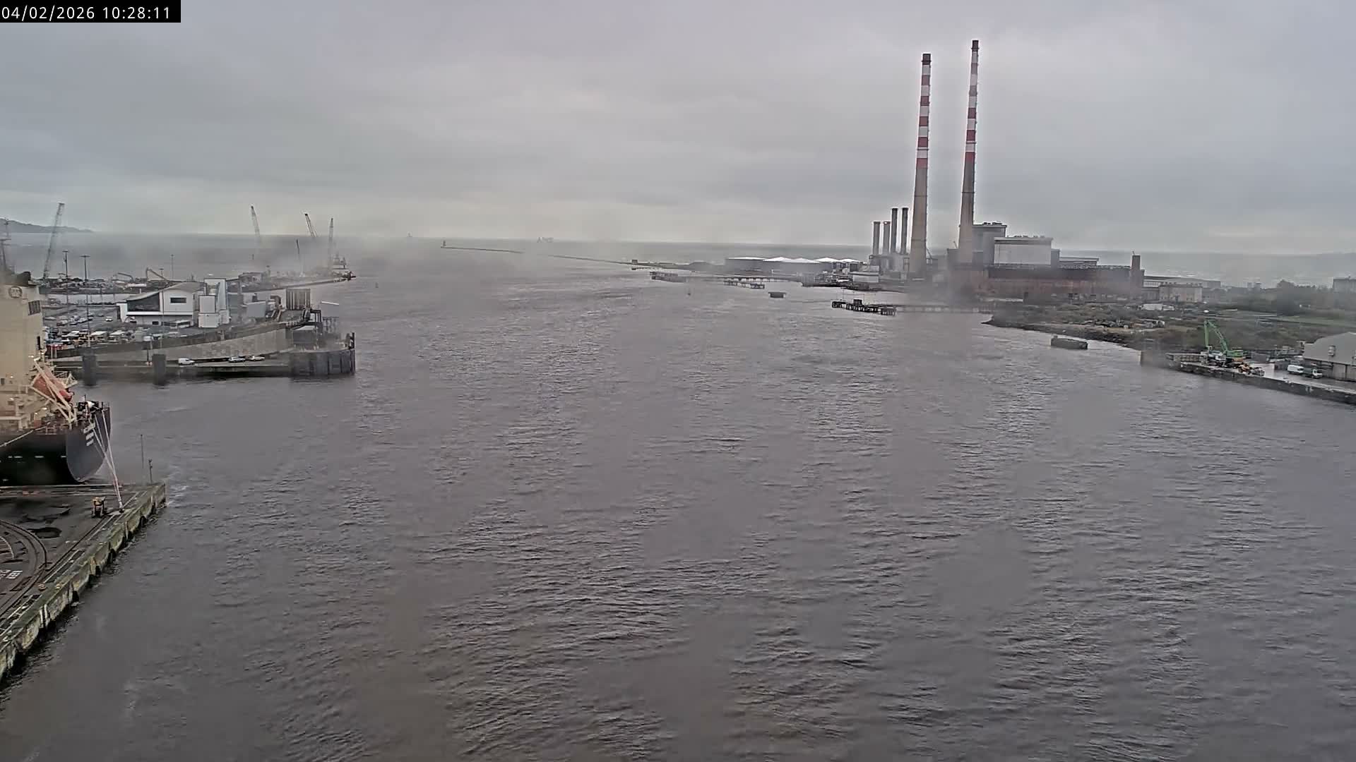 Dublin Bay & Port  Entrance Live Cam - Dublin, Eastern & Midland, Leinster, Ireland