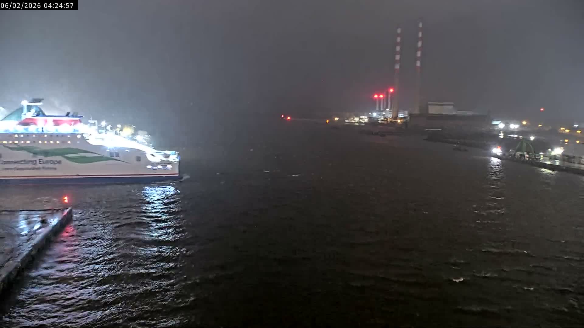 Dublin Bay & Port  Entrance Live Cam - Dublin, Eastern & Midland, Leinster, Ireland