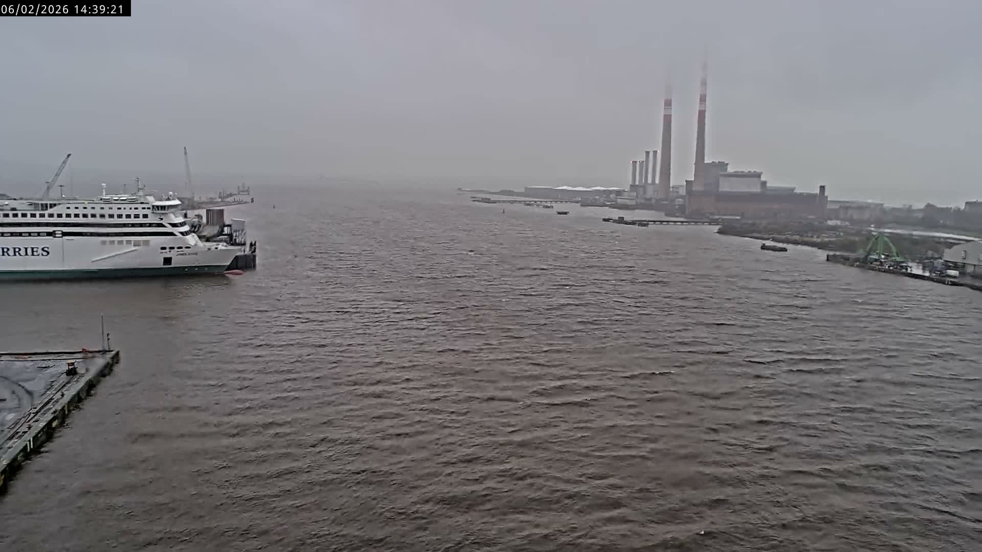 Dublin Bay & Port  Entrance Live Cam - Dublin, Eastern & Midland, Leinster, Ireland