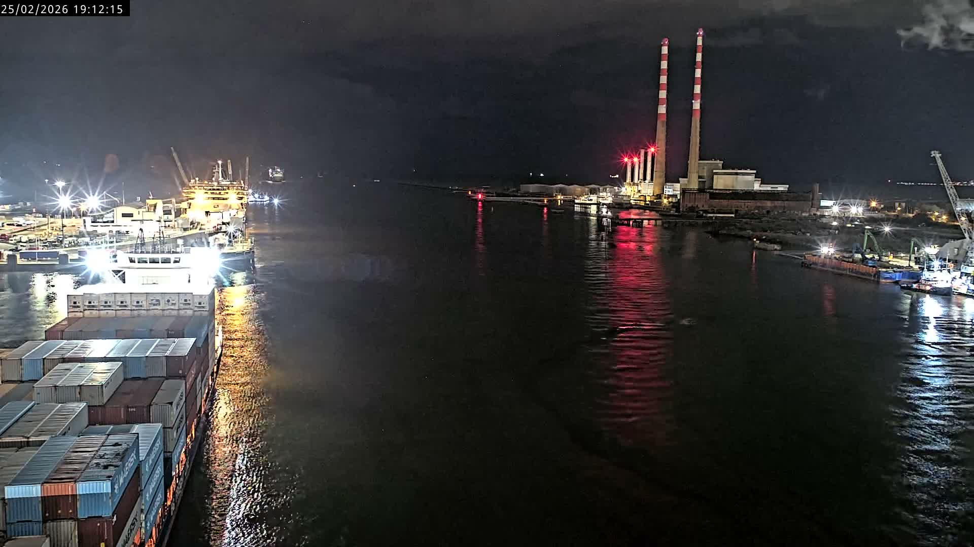 Dublin Bay & Port  Entrance Live Cam - Dublin, Eastern & Midland, Leinster, Ireland