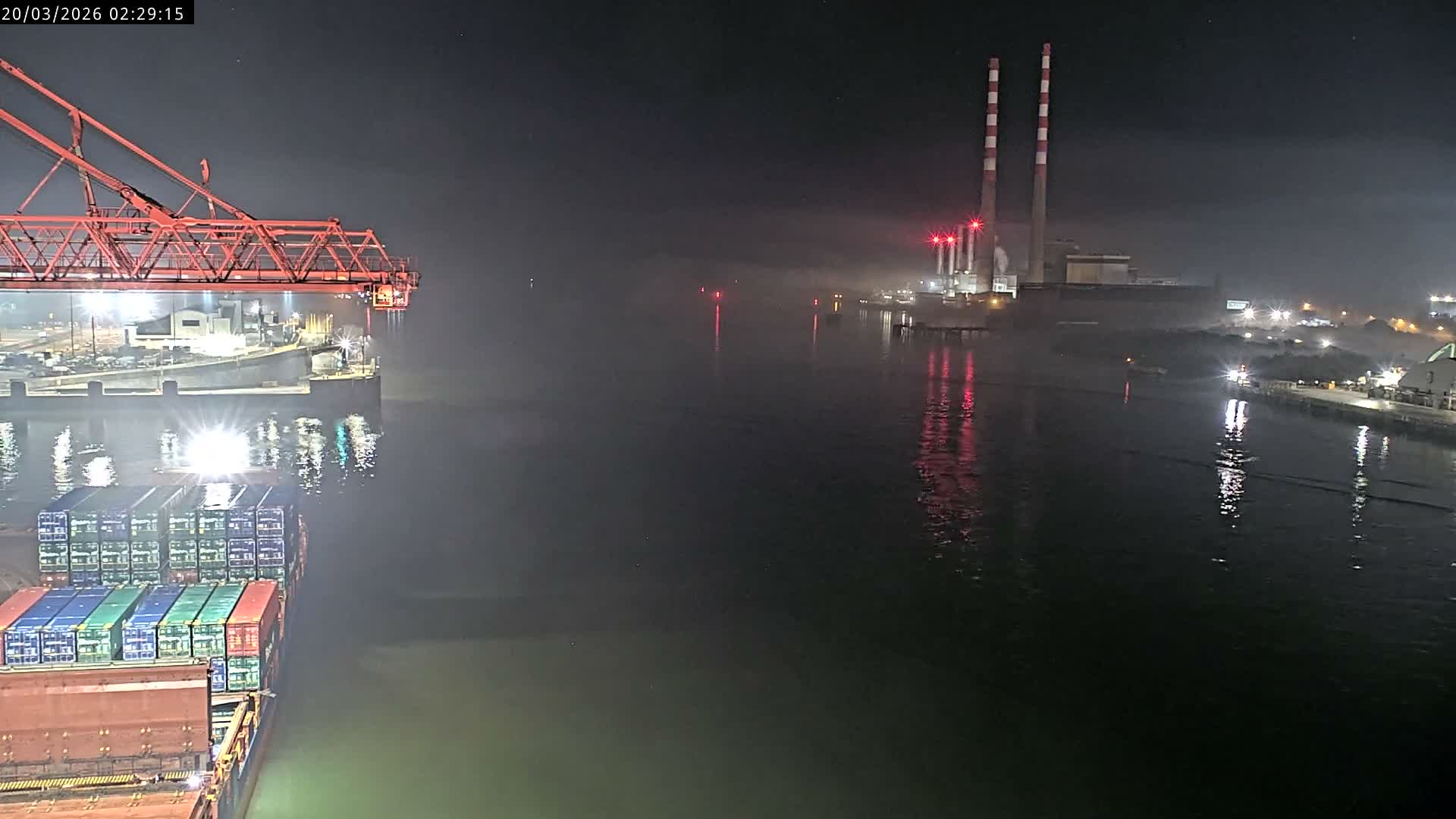 Dublin Bay & Port  Entrance Live Cam - Dublin, Eastern & Midland, Leinster, Ireland