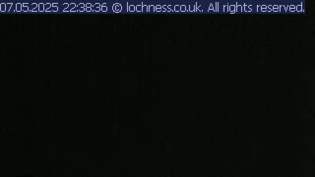 The image is completely black.