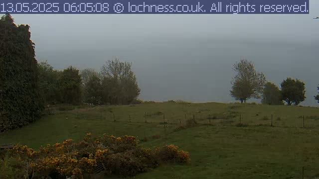 Nessieland,  Loch Ness Lake View Point Live Cam -  Drumnadrochit, Highland, Inverness, Scotland, United Kingdom