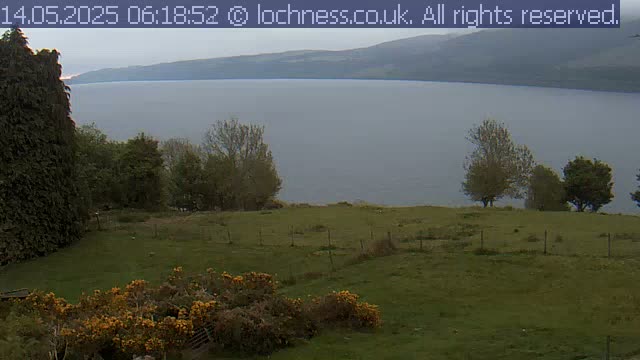 Nessieland,  Loch Ness Lake View Point Live Cam -  Drumnadrochit, Highland, Inverness, Scotland, United Kingdom