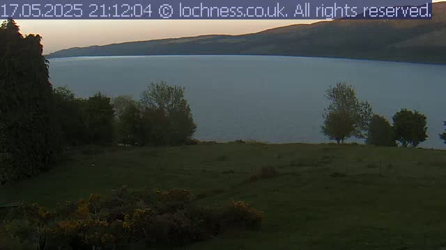 Nessieland,  Loch Ness Lake View Point Live Cam -  Drumnadrochit, Highland, Inverness, Scotland, United Kingdom