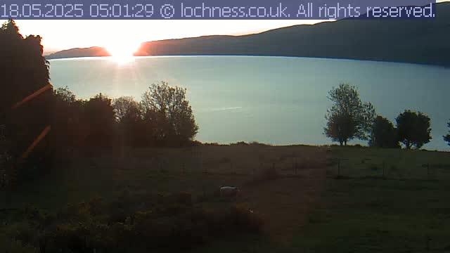 Nessieland,  Loch Ness Lake View Point Live Cam -  Drumnadrochit, Highland, Inverness, Scotland, United Kingdom