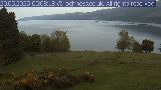 Nessieland,  Loch Ness Lake View Point Live Cam -  Drumnadrochit, Highland, Inverness, Scotland, United Kingdom