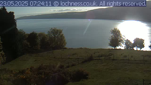 Nessieland,  Loch Ness Lake View Point Live Cam -  Drumnadrochit, Highland, Inverness, Scotland, United Kingdom