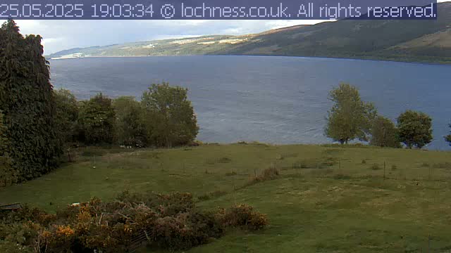 Nessieland,  Loch Ness Lake View Point Live Cam -  Drumnadrochit, Highland, Inverness, Scotland, United Kingdom