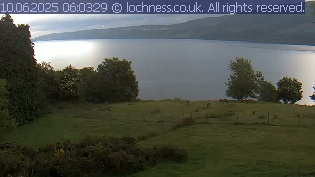 Nessieland,  Loch Ness Lake View Point Live Cam -  Drumnadrochit, Highland, Inverness, Scotland, United Kingdom