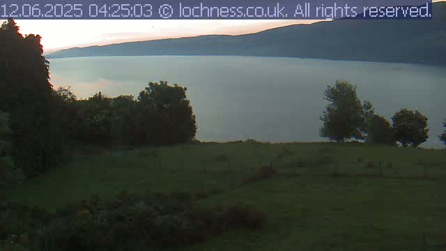 Nessieland,  Loch Ness Lake View Point Live Cam -  Drumnadrochit, Highland, Inverness, Scotland, United Kingdom
