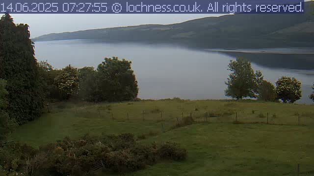 Nessieland,  Loch Ness Lake View Point Live Cam -  Drumnadrochit, Highland, Inverness, Scotland, United Kingdom