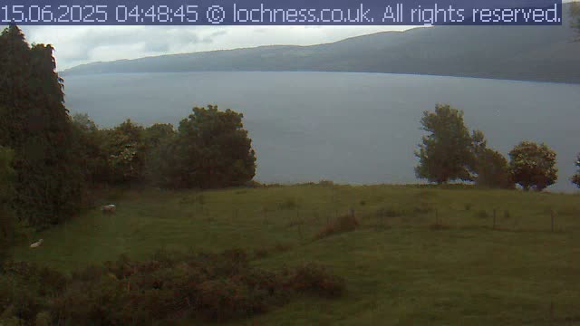 Nessieland,  Loch Ness Lake View Point Live Cam -  Drumnadrochit, Highland, Inverness, Scotland, United Kingdom