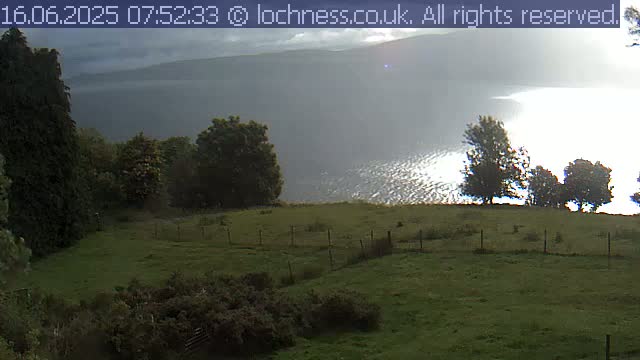 Nessieland,  Loch Ness Lake View Point Live Cam -  Drumnadrochit, Highland, Inverness, Scotland, United Kingdom