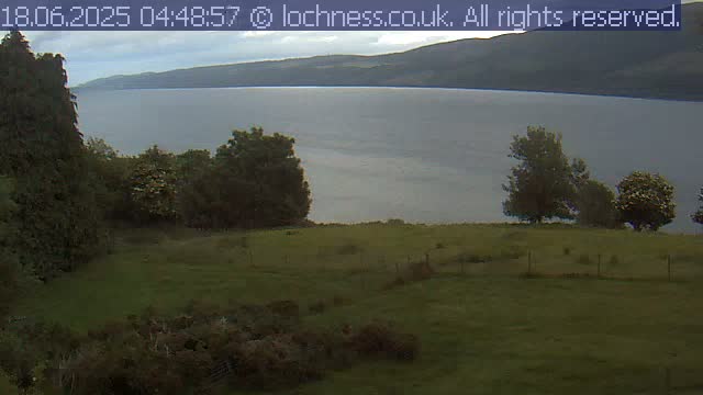 Nessieland,  Loch Ness Lake View Point Live Cam -  Drumnadrochit, Highland, Inverness, Scotland, United Kingdom