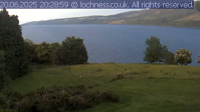 Nessieland,  Loch Ness Lake View Point Live Cam -  Drumnadrochit, Highland, Inverness, Scotland, United Kingdom