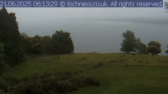 Nessieland,  Loch Ness Lake View Point Live Cam -  Drumnadrochit, Highland, Inverness, Scotland, United Kingdom