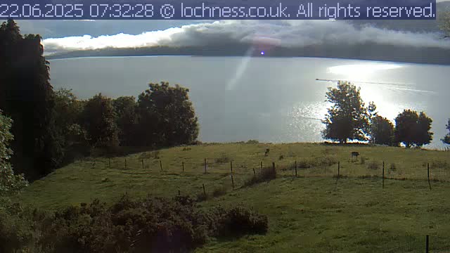 Nessieland,  Loch Ness Lake View Point Live Cam -  Drumnadrochit, Highland, Inverness, Scotland, United Kingdom