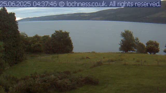 Nessieland,  Loch Ness Lake View Point Live Cam -  Drumnadrochit, Highland, Inverness, Scotland, United Kingdom