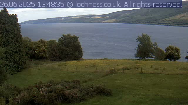 Nessieland,  Loch Ness Lake View Point Live Cam -  Drumnadrochit, Highland, Inverness, Scotland, United Kingdom