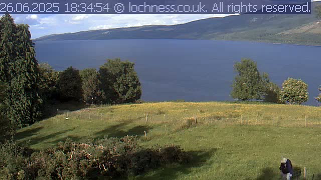 Nessieland,  Loch Ness Lake View Point Live Cam -  Drumnadrochit, Highland, Inverness, Scotland, United Kingdom
