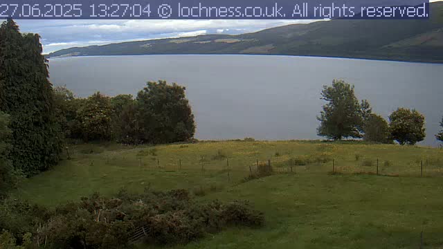 Nessieland,  Loch Ness Lake View Point Live Cam -  Drumnadrochit, Highland, Inverness, Scotland, United Kingdom