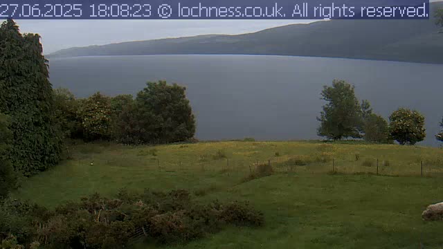 Nessieland,  Loch Ness Lake View Point Live Cam -  Drumnadrochit, Highland, Inverness, Scotland, United Kingdom