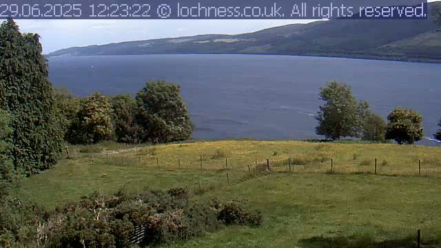 Nessieland,  Loch Ness Lake View Point Live Cam -  Drumnadrochit, Highland, Inverness, Scotland, United Kingdom