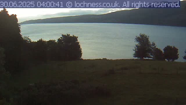 Nessieland,  Loch Ness Lake View Point Live Cam -  Drumnadrochit, Highland, Inverness, Scotland, United Kingdom