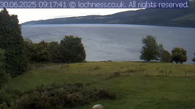 Nessieland,  Loch Ness Lake View Point Live Cam -  Drumnadrochit, Highland, Inverness, Scotland, United Kingdom