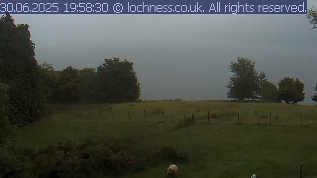 Nessieland,  Loch Ness Lake View Point Live Cam -  Drumnadrochit, Highland, Inverness, Scotland, United Kingdom
