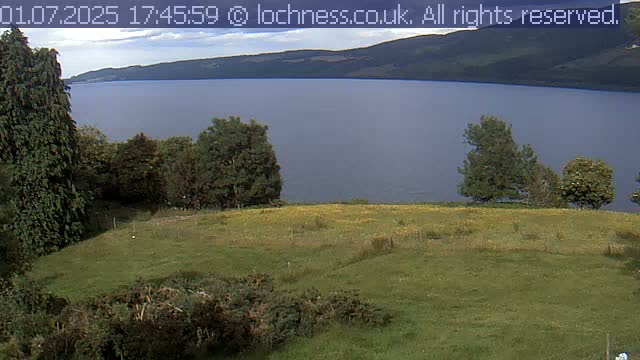 Nessieland,  Loch Ness Lake View Point Live Cam -  Drumnadrochit, Highland, Inverness, Scotland, United Kingdom