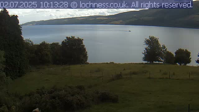 Nessieland,  Loch Ness Lake View Point Live Cam -  Drumnadrochit, Highland, Inverness, Scotland, United Kingdom