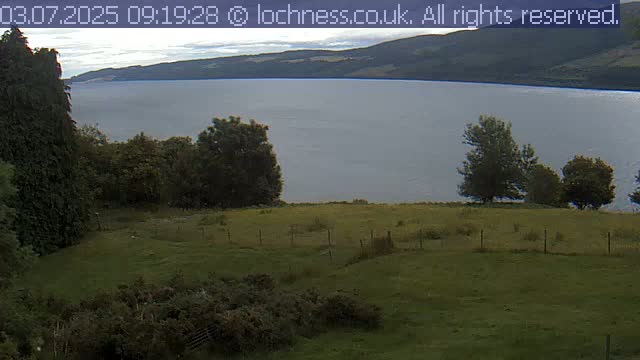 Nessieland,  Loch Ness Lake View Point Live Cam -  Drumnadrochit, Highland, Inverness, Scotland, United Kingdom