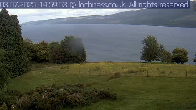Nessieland,  Loch Ness Lake View Point Live Cam -  Drumnadrochit, Highland, Inverness, Scotland, United Kingdom