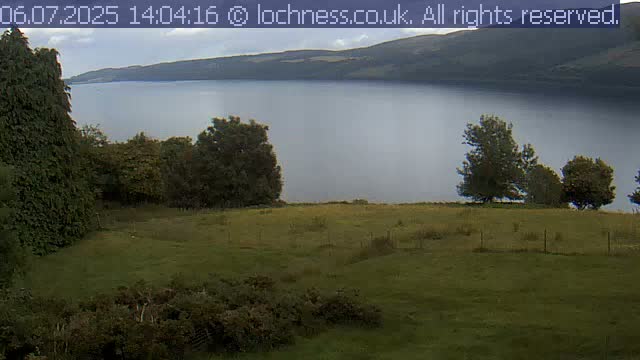 Nessieland,  Loch Ness Lake View Point Live Cam -  Drumnadrochit, Highland, Inverness, Scotland, United Kingdom