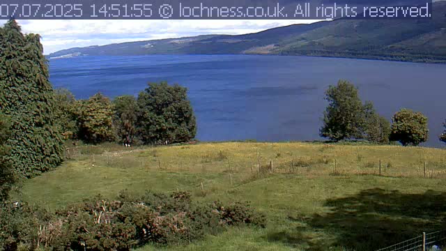 Nessieland,  Loch Ness Lake View Point Live Cam -  Drumnadrochit, Highland, Inverness, Scotland, United Kingdom