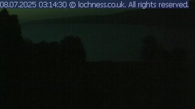 Nessieland,  Loch Ness Lake View Point Live Cam -  Drumnadrochit, Highland, Inverness, Scotland, United Kingdom