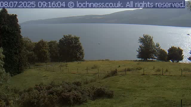 Nessieland,  Loch Ness Lake View Point Live Cam -  Drumnadrochit, Highland, Inverness, Scotland, United Kingdom
