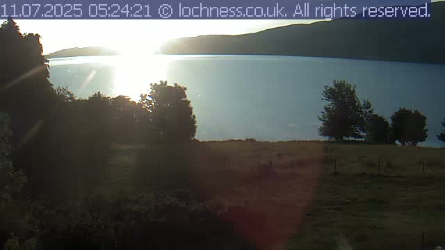 Nessieland,  Loch Ness Lake View Point Live Cam -  Drumnadrochit, Highland, Inverness, Scotland, United Kingdom