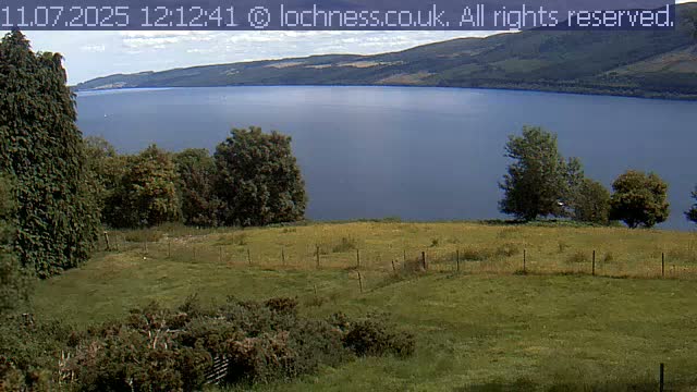 Nessieland,  Loch Ness Lake View Point Live Cam -  Drumnadrochit, Highland, Inverness, Scotland, United Kingdom
