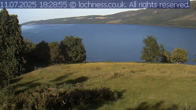 Nessieland,  Loch Ness Lake View Point Live Cam -  Drumnadrochit, Highland, Inverness, Scotland, United Kingdom